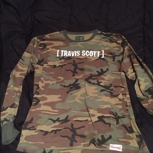 TRAVIS SCOTT DIAMOND SUPPLY CO CAMO L/S